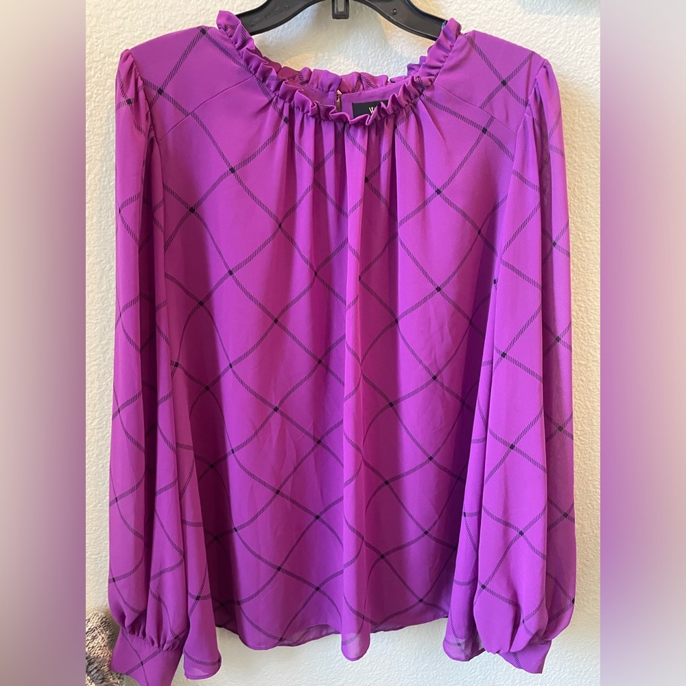 Worthington, long sleeve blouse XL EUC
